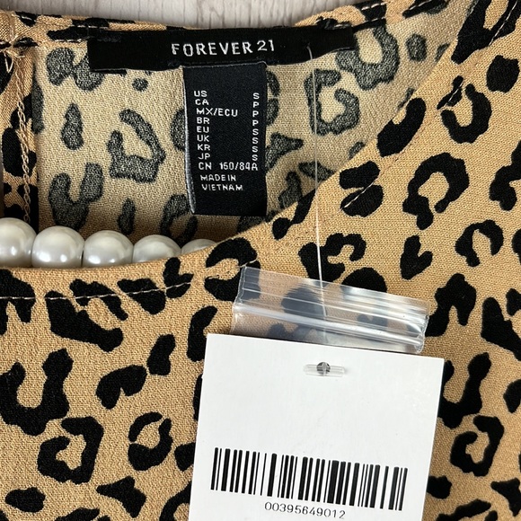 NWT Forever 21 animal print shift dress size small - Picture 5 of 6